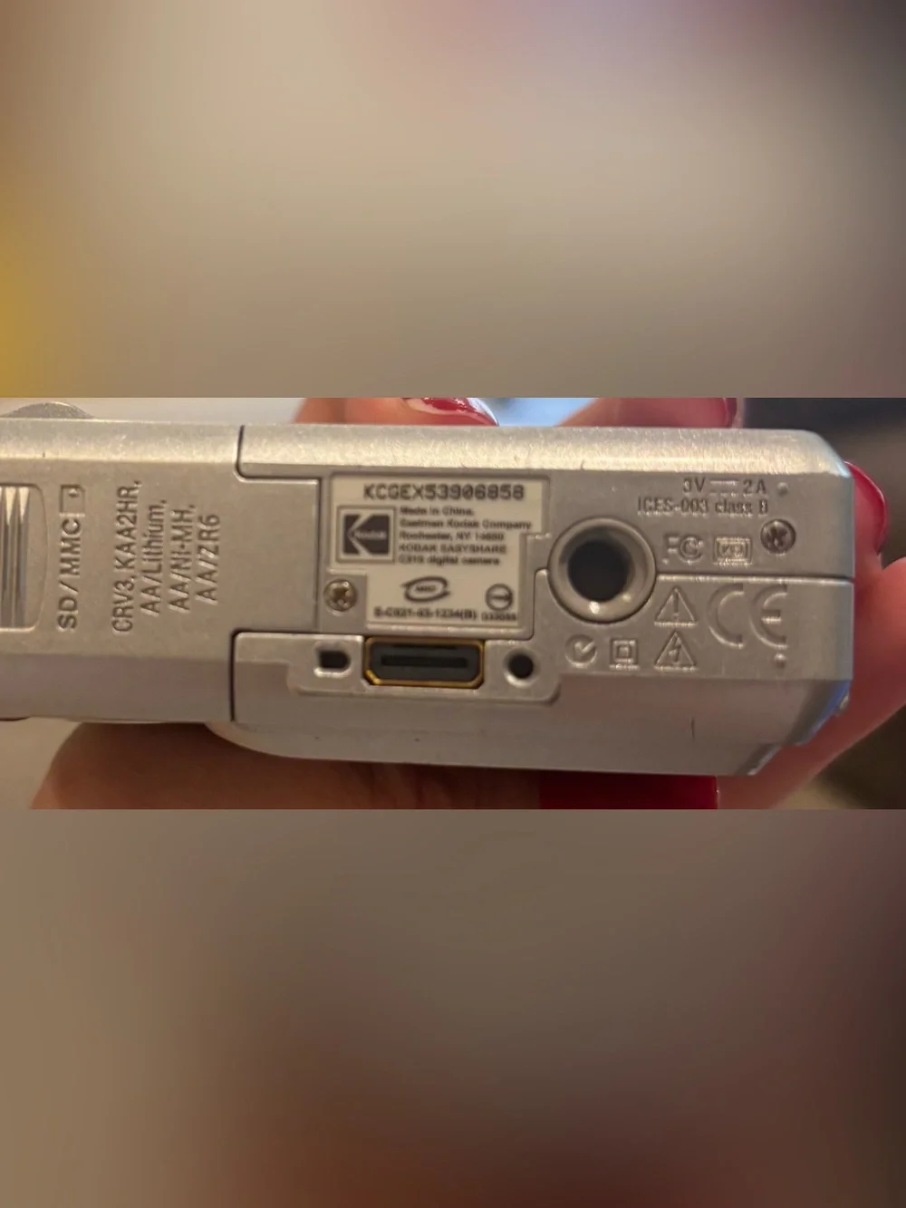 Kodak EasyShare C315 Silver 5.0MP Digital Camera